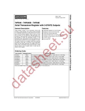 74F646BSC datasheet  